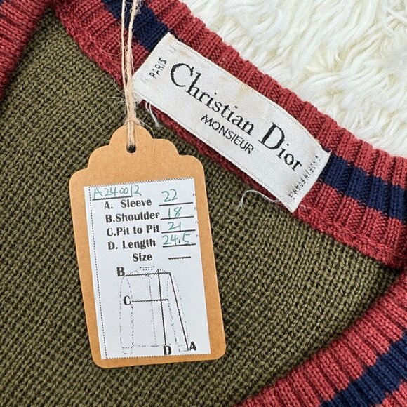 Dior Unisex Vintage Sweater - Picture 2 of 8